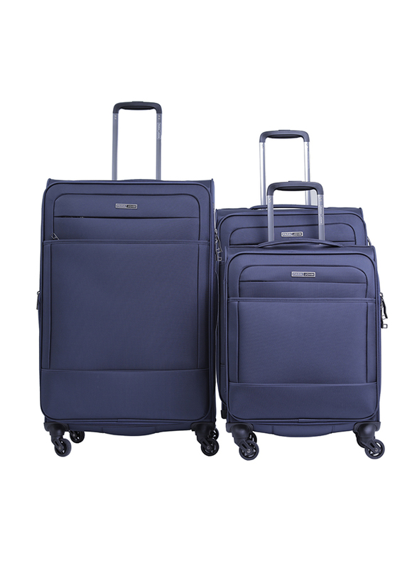 

Para John 3 Pieces Travel Luggage Suitcase Set, Navy Blue
