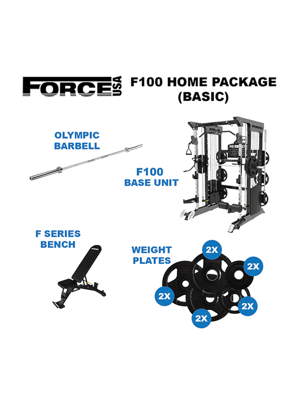 

Garner Home Gym Package F100, Basic, Multicolour