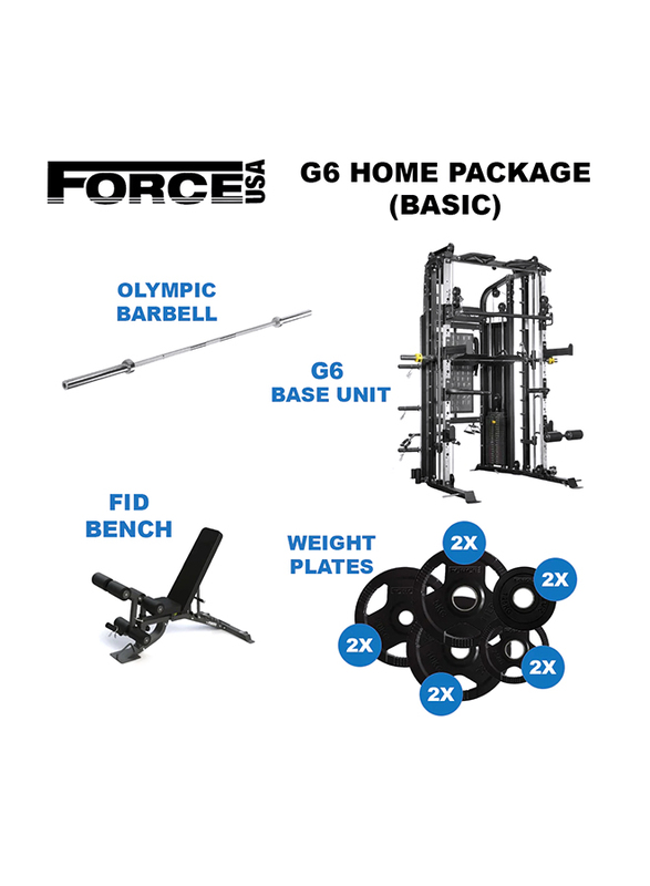 

Garner Home Gym Package G6, Basic, Multicolour