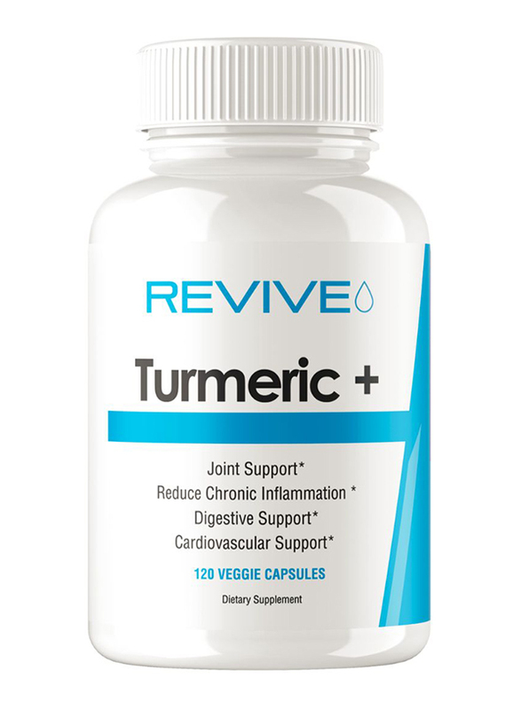 

Revive MD Middle East Revive Turmeric+ Joint Support Dietary Supplement, 120 Veggie Capsules