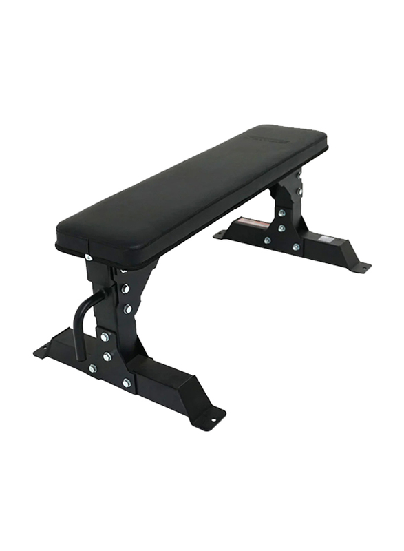 

Force USA Commercial Flat Bench, Black