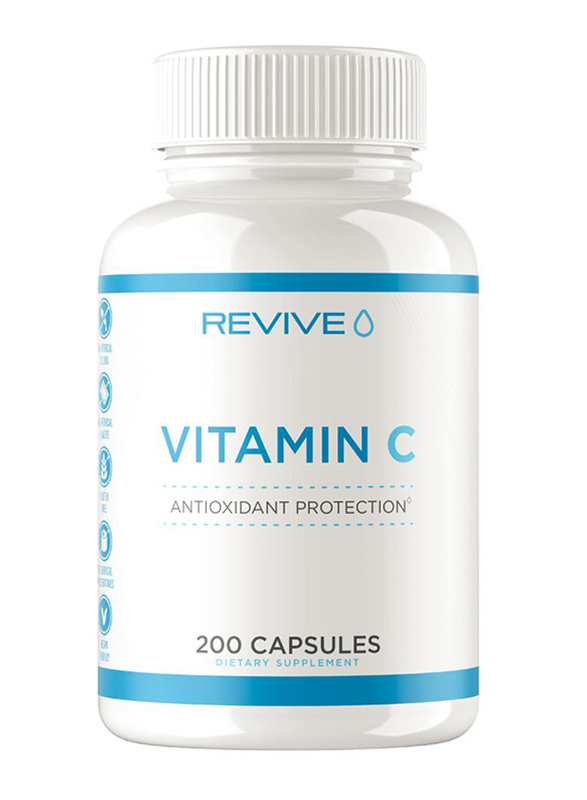 

Revive MD Middle East Revive Vitamin C Antioxidant Protection Dietary Supplement, 1000mg, 200 Capsules