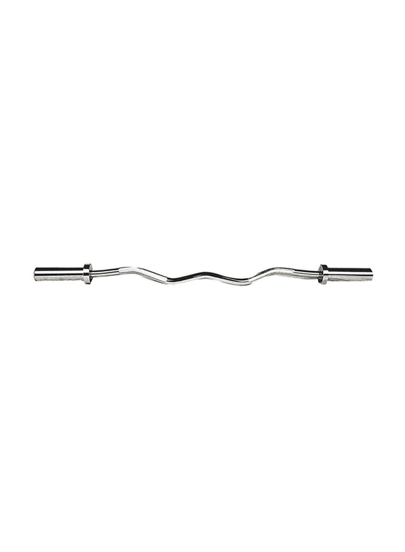 

Force USA Olympic EZ Curl Barbell, Silver