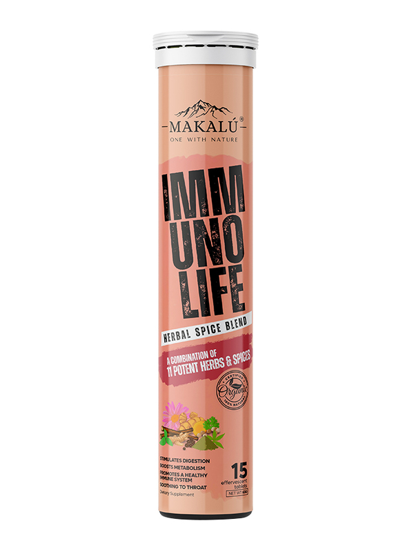 

Makalu Immunolife Supplement, 15 Effervescent Tablets
