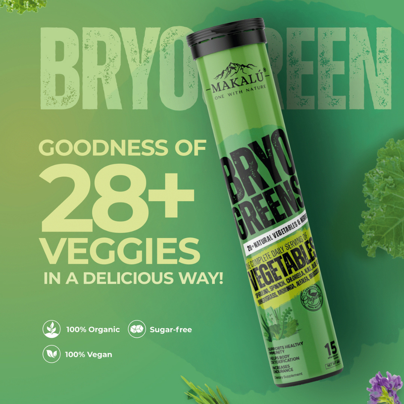 

Makalu Bryo Greens Supplement, 15 Tablets