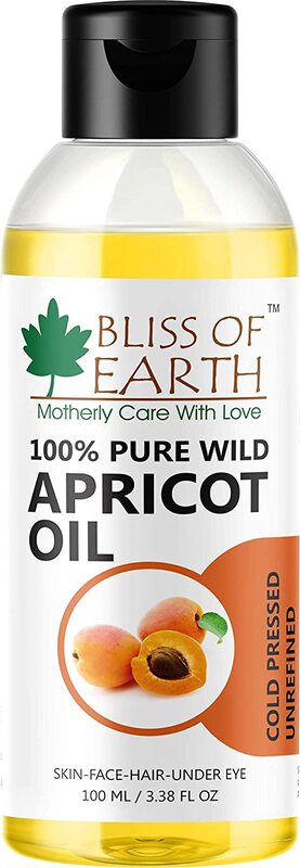 

Bliss of Earth Wildcrafted Himalayan Apricot Oil, 100ml