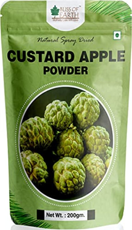 

Bliss of Earth Natural Spray Dried Custard Apple Powder, 200g