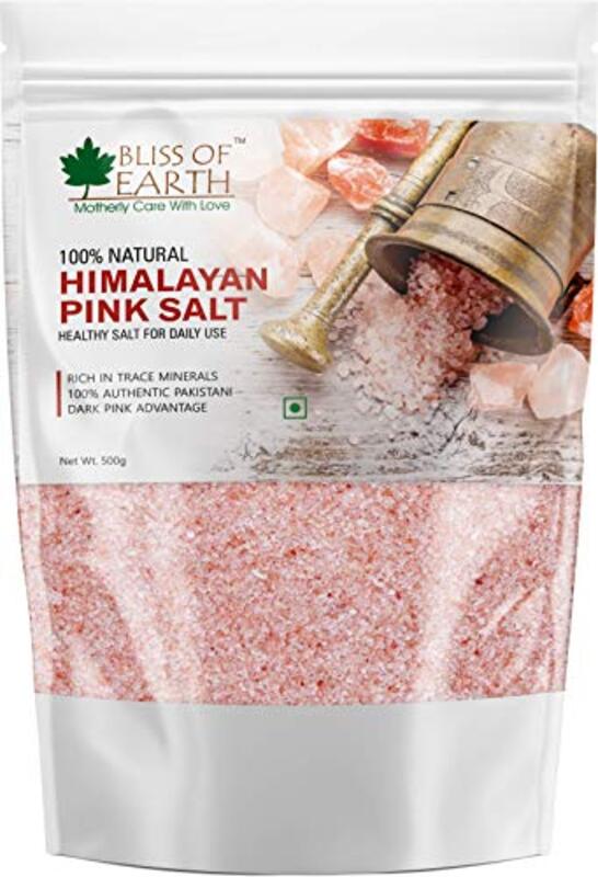 

Bliss of Earth Pure Pakistani Himalayan Pink Salt, 500g