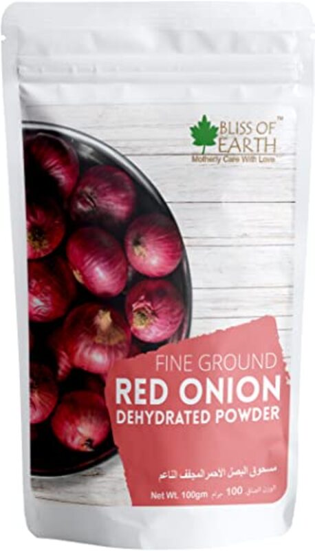 

Bliss of Earth Dehydrated Red Onion Powder, 100g