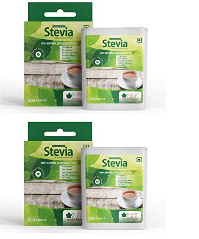 

Bliss of Earth 99.8% REB-A Stevia Tablets, 2 x 500 Tablets