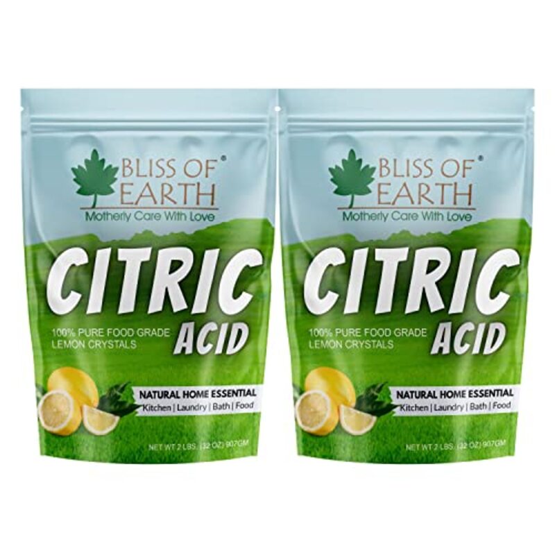 

Bliss of Earth Citric Acid Powder, 2 x 907g
