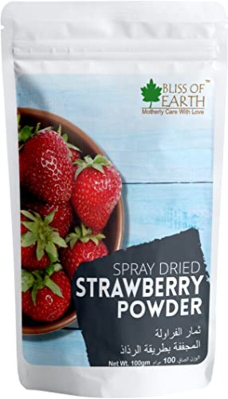 

Bliss of Earth Strawberry Powder, 100g