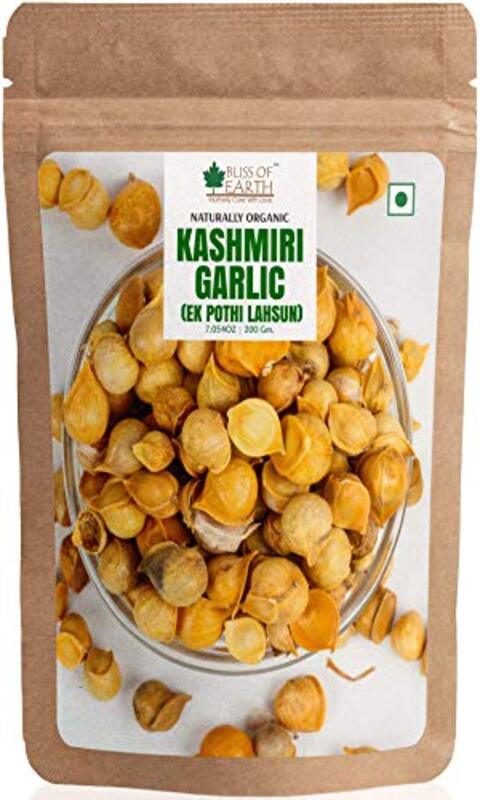 

Bliss of Earth Naturally Organic Kashmiri Garlic, 200g