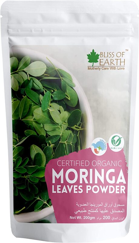 

Bliss of Earth Organic Moringa Leaves Powder Dietary Supplement, 100gm