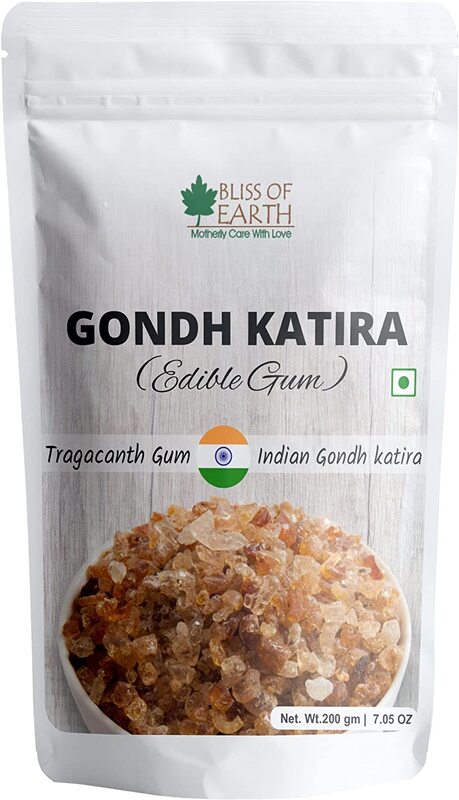 

Bliss of Earth Gond Katira Pure Organic Edible Gum, 200g