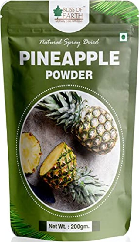 

Bliss of Earth Natural Spray Dried Pineapple Powder, 200g