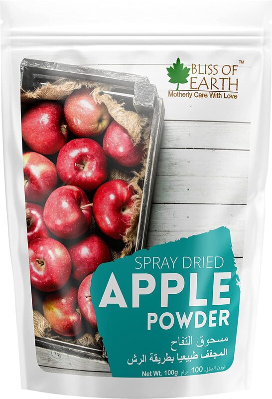 

Bliss of Earth Natural Spray Dried Apple Powder, 100g