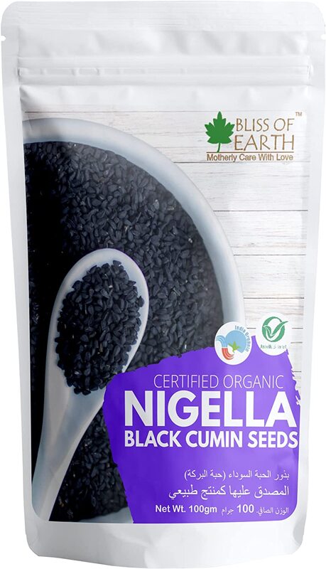 

Bliss of Earth Certified Organic Black Cumin, 100g