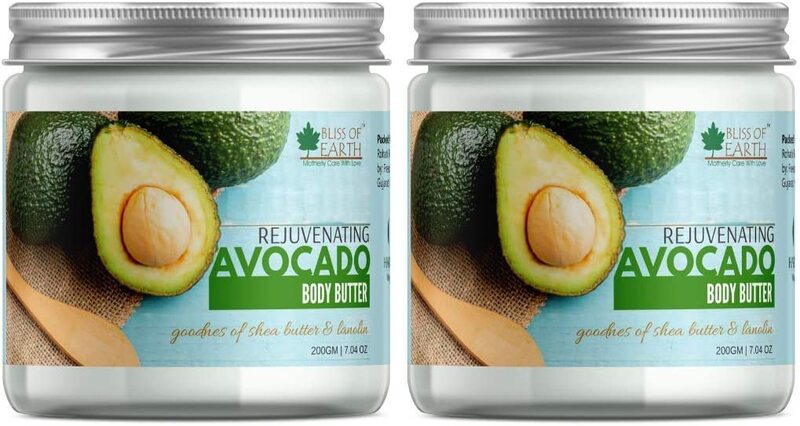 

Bliss of Earth Rejuvenating Avocado Body Butter, 200gm, 2 Pieces