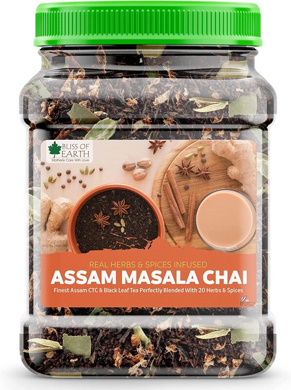 

Bliss of Earth Finest Assam Masala Chai, 400g