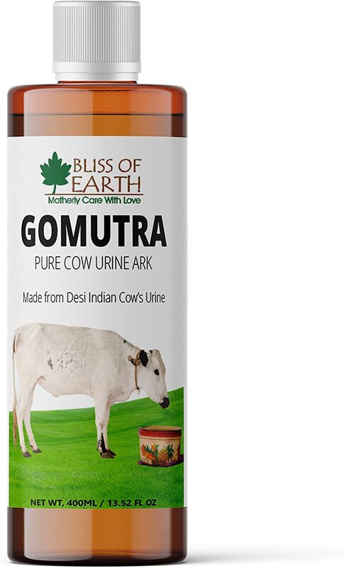

Bliss of Earth Original Gomutra Desi Cow Urine, 400ml