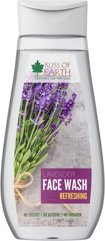 

Bliss of Earth Refreshing Lavender Face Wash, 110ml