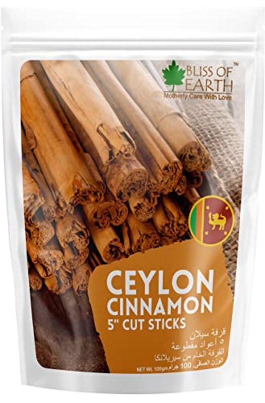 

Bliss of Earth Ceylon Cinnamon, 100g