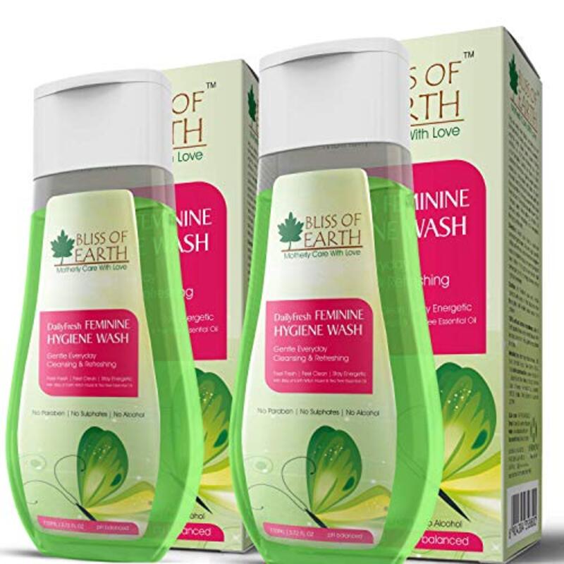 

Bliss of Earth Daily Fresh Feminine Hygiene Wash, 2 x 100ml