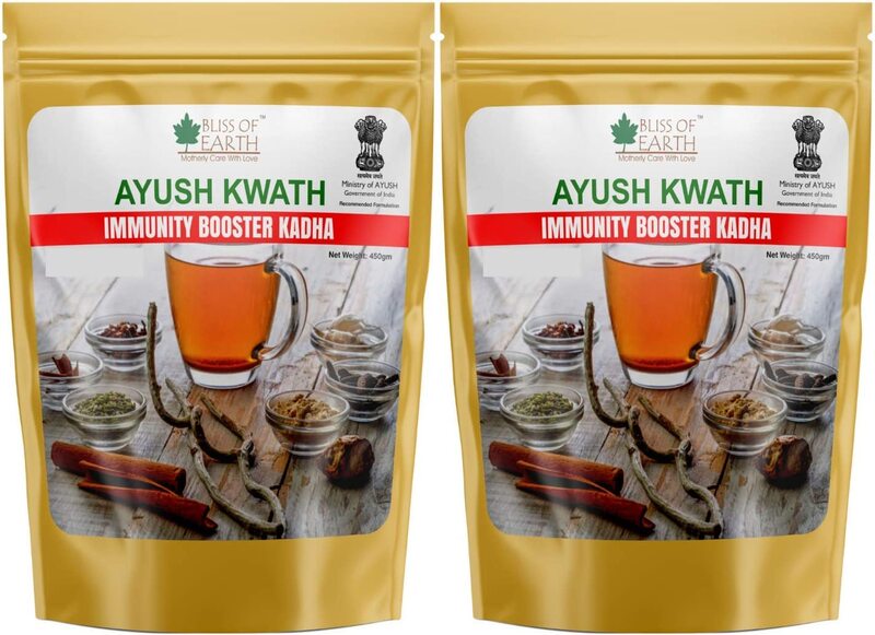 

Bliss of Earth Ayush Kadha Powder, 2 x 450g