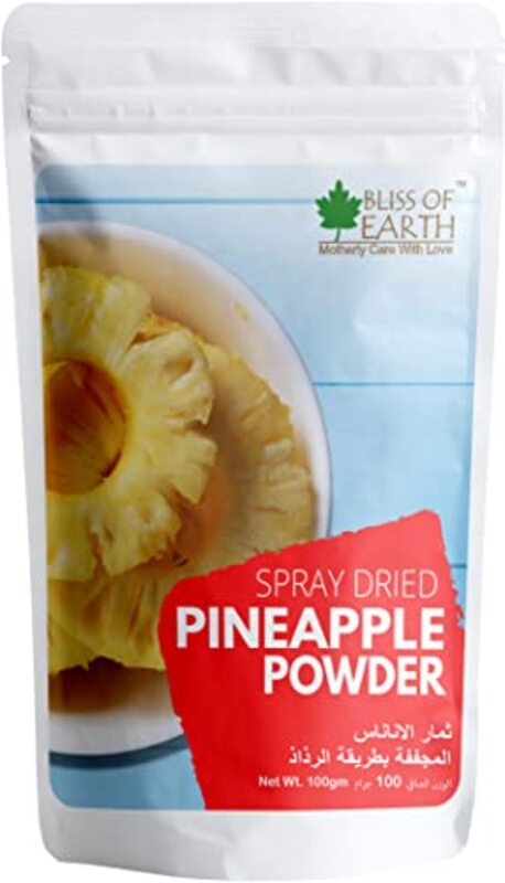 

Bliss of Earth Organic Pineapple Powder, 100g