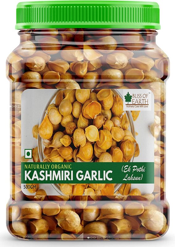 

Bliss of Earth Naturally Organic Kashmiri Garlic Jar, 500gm