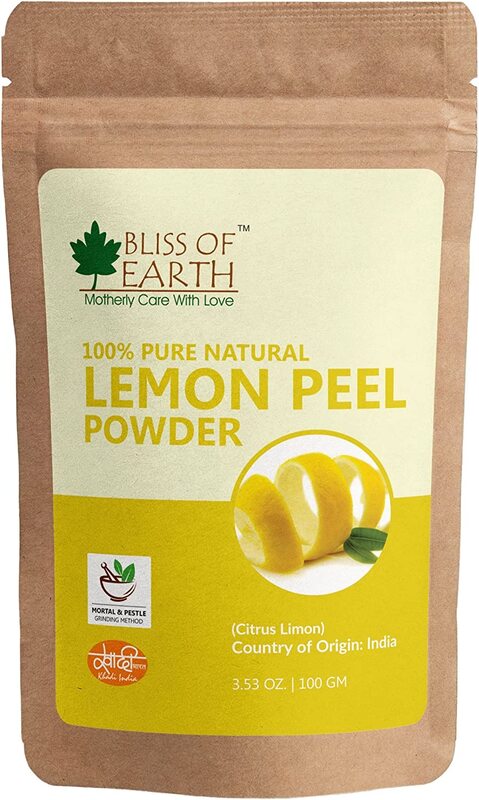 

Bliss of Earth 100% Pure Lemon Peel Powder, 100g