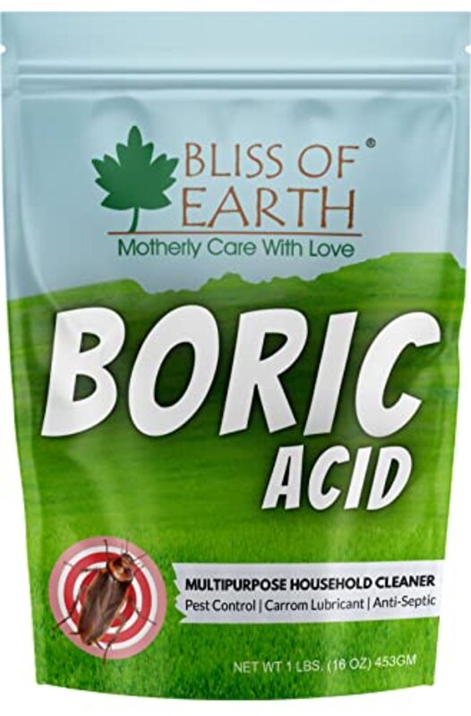 

Bliss of Earth Multipurpose kill Cockroach & Ants Boric Acid Powder, 453g