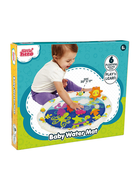 

Little Hero Fun Water Mat, Multicolour