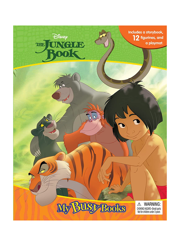 

Phidal Disney Jungle My Busy Book, Multicolour