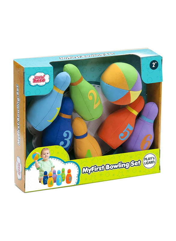 

Little Hero 7-Piece My First Bowling Set Toy Target Games, Ages 2+