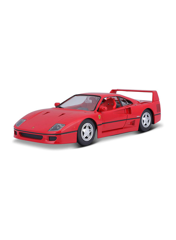 

Bburago 1:24 Scale Race and Play of The Ferrari F40 Sports Car Die-Cast, B18-26016, Ages 3+