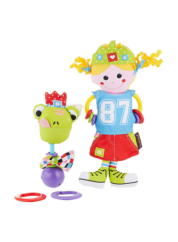 

Yookidoo 2-Piece Princess Frog Rattle Set, Multicolour