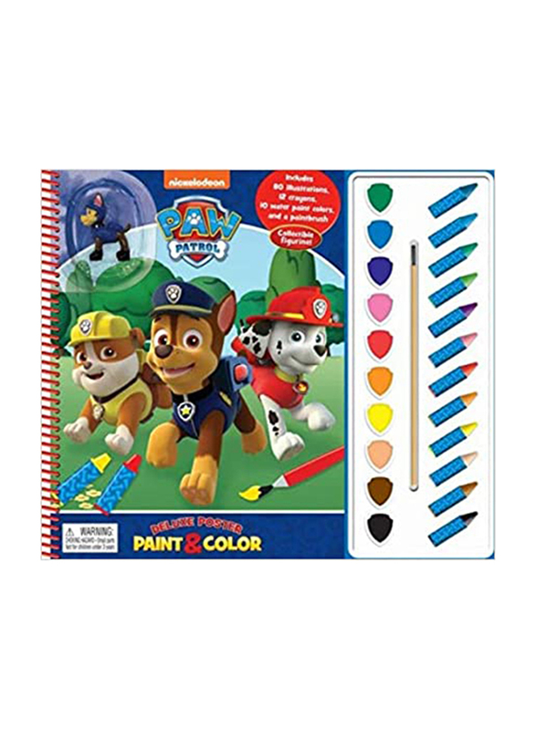 

Deluxe Paw Patrol Poster Paint & Colour, Multicolour