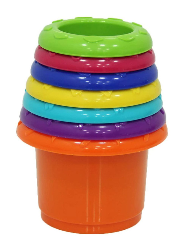 

Little Hero 7-Piece Stack N' Nest Cups A, 3049A, Multicolour