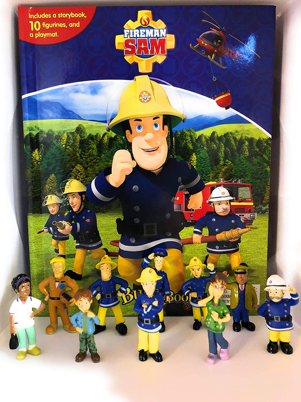 

Phidal Fireman Sam My Busy Book, 10 Pieces, Ages 3+