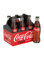 Coca Cola Zero Carbonated Soft Drink, 24 Cans x 330ml