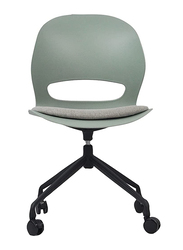 Navodesk VIS Premium Home Office Chair with Castor Wheels, Sage Green