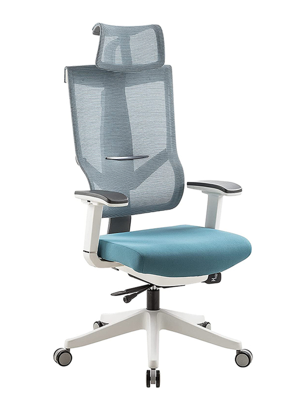 Navodesk Aero Ergonomic Design Multi Adjustable Premium Office & Computer Chair, Marine Blue