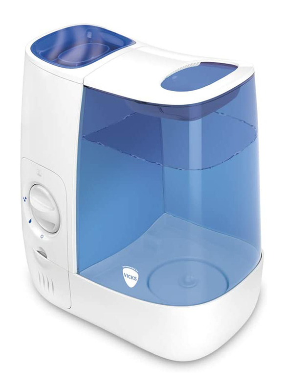 

Vicks Warm Mist Humidifier, VH845E1, White/Blue