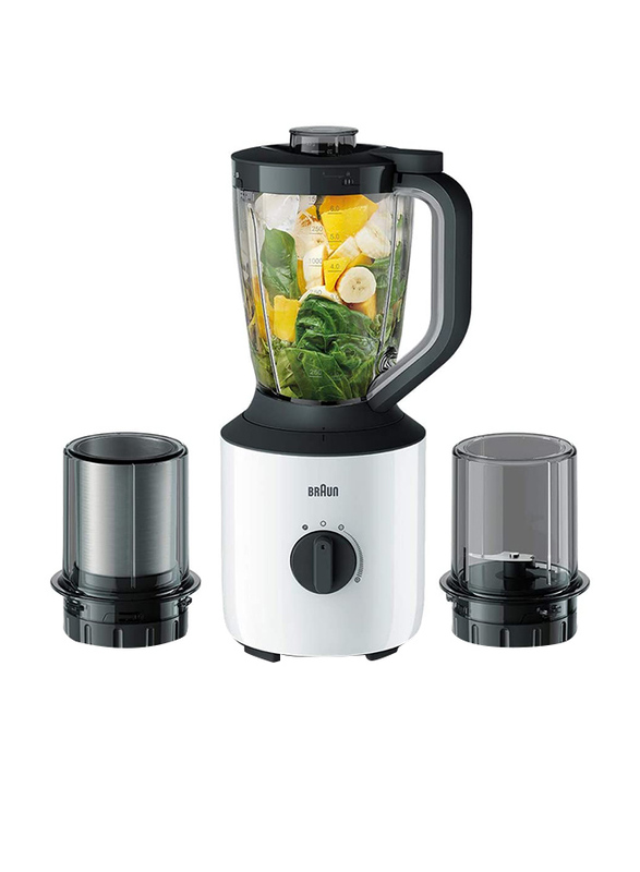 

Braun PowerBlend Jug Blender, 800W, JB 3123, White