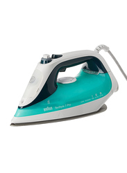 Braun Tex Style 7 Pro Steam Iron, 2400W, Si-7042-GR, Green