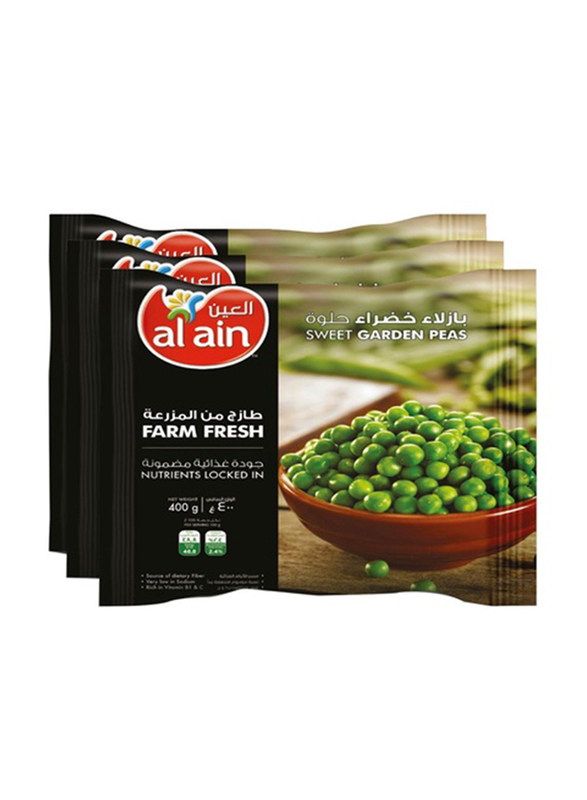 

Al Ain Green Peas 400 g x 3 Pcs