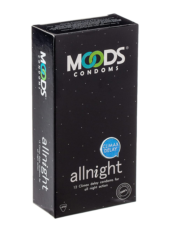 

Moods Condoms All Night Delay 12S