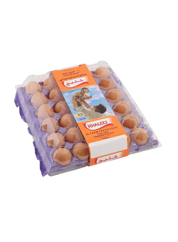 

Khaleej Farm Fresh Large Brown Eggs 30 Pcs